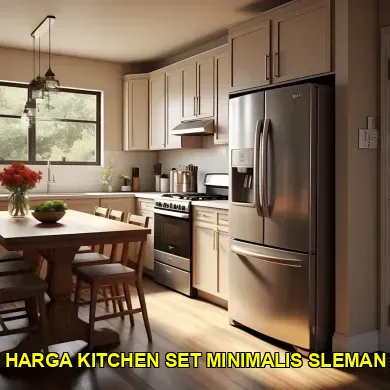 Mengetahui harga kitchen set minimalis Sleman untuk hunian modern